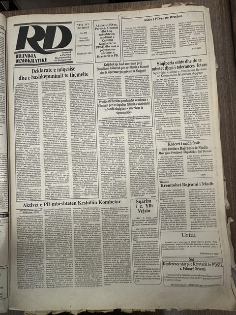 Rilindja Demokratike 1995-03-03