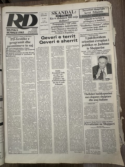 Rilindja Demokratike 1995-03-19