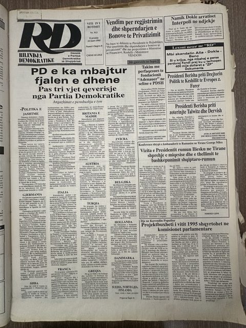 Rilindja Demokratike 1995-03-24