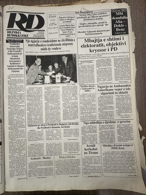 Rilindja Demokratike 1995-03-28