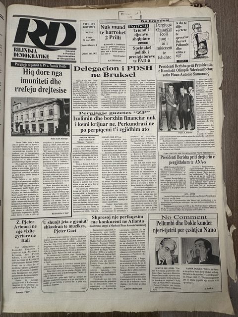 Rilindja Demokratike 1995-03-30