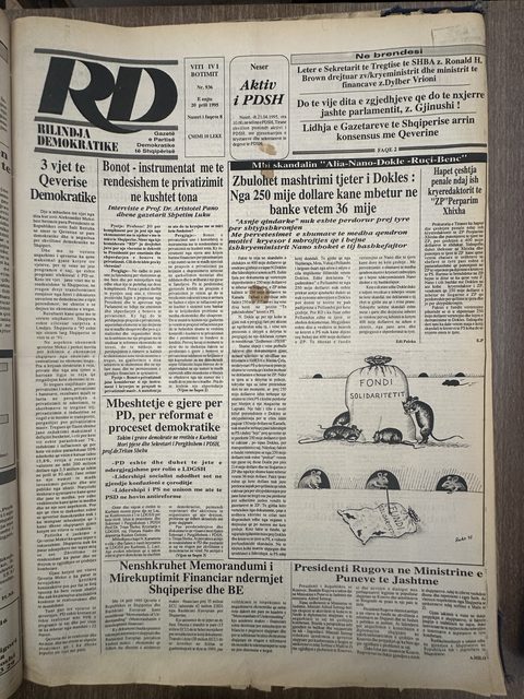Rilindja Demokratike 1995-04-20