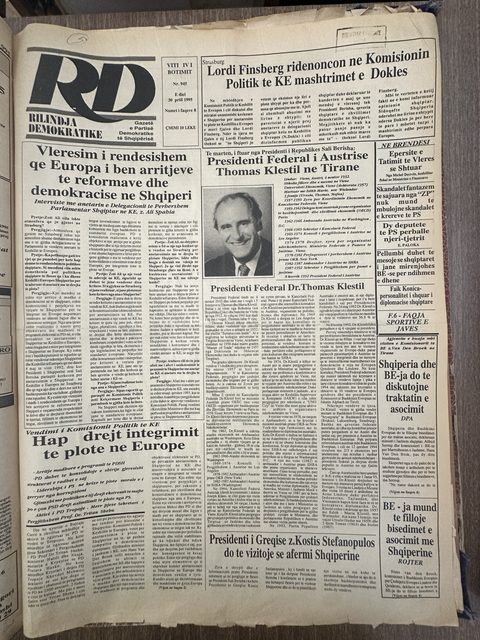 Rilindja Demokratike 1995-04-30