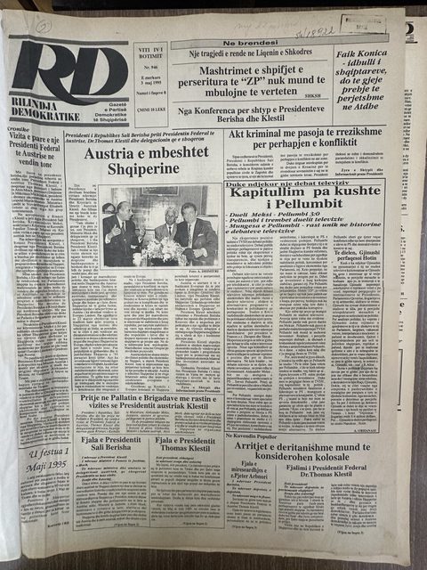 Rilindja Demokratike 1995-05-03