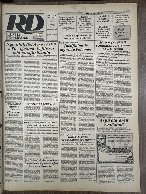 Rilindja Demokratike 1995-05-07