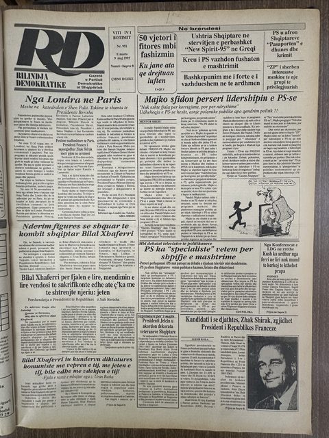 Rilindja Demokratike 1995-05-09