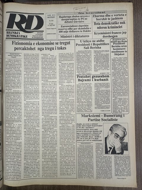 Rilindja Demokratike 1995-05-11
