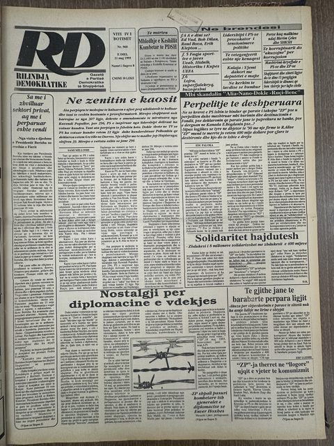 Rilindja Demokratike 1995-05-21