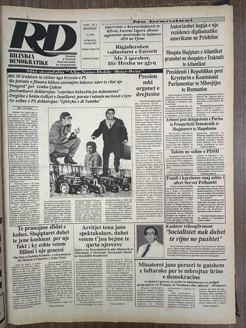 Rilindja Demokratike 1995-05-26