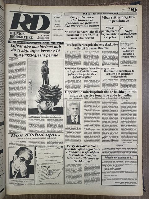Rilindja Demokratike 1995-05-28