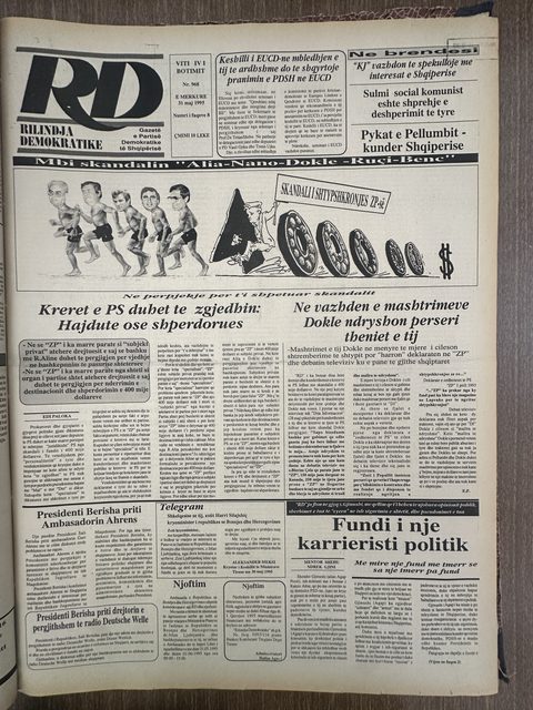 Rilindja Demokratike 1995-05-31