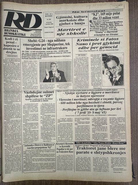 Rilindja Demokratike 1995-06-01
