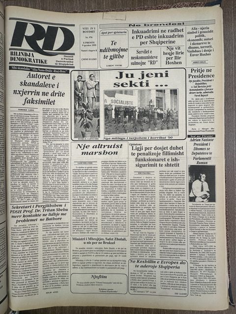 Rilindja Demokratike 1995-06-09