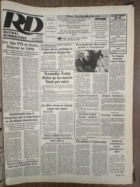 Rilindja Demokratike 1995-06-10