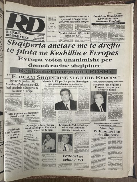 Rilindja Demokratike 1995-06-30