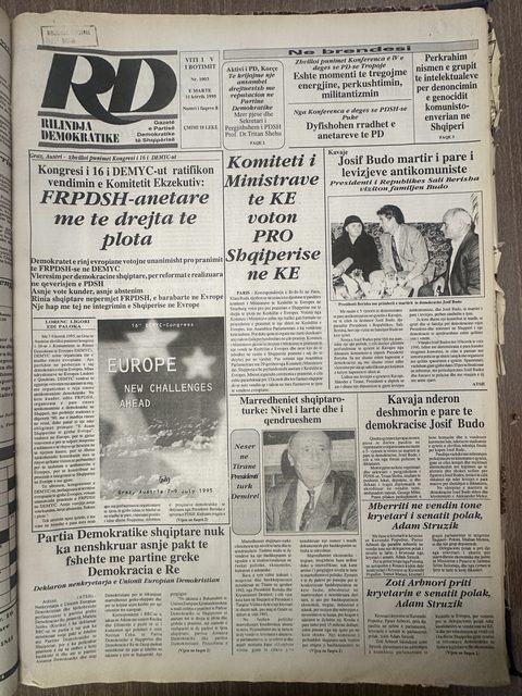 Rilindja Demokratike 1995-07-11