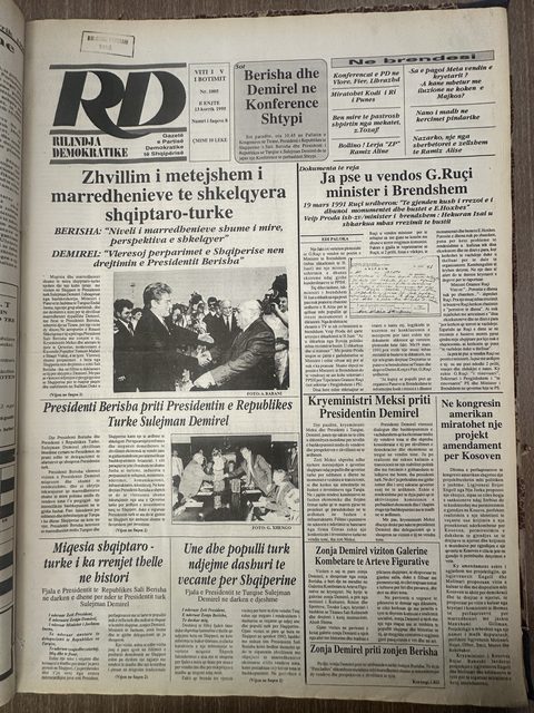 Rilindja Demokratike 1995-07-13