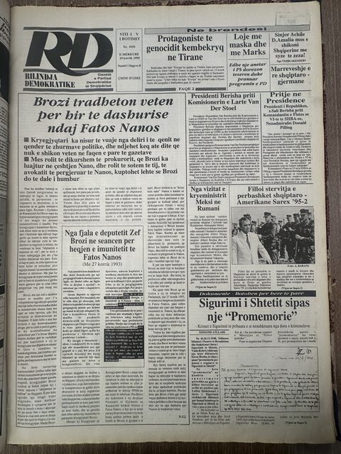 Rilindja Demokratike 1995-07-19
