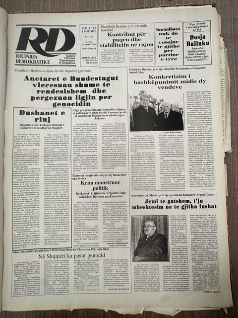 Rilindja Demokratike 1996-01-25