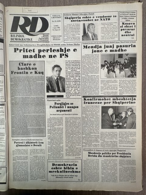 Rilindja Demokratike 1996-03-03