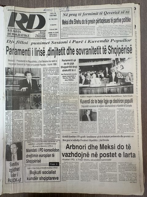 Rilindja Demokratike 1996-07-02