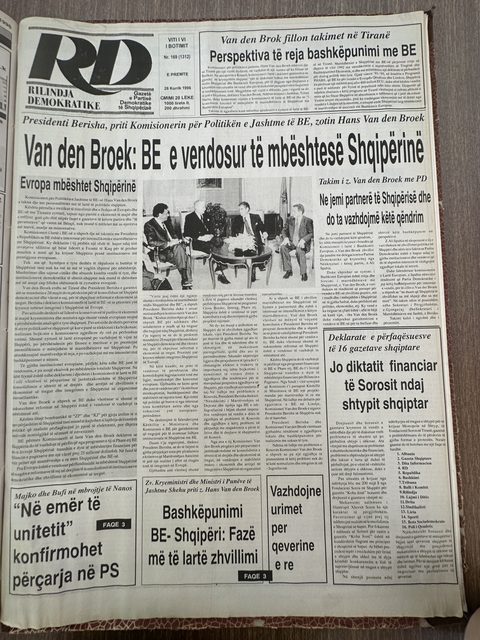 Rilindja Demokratike 1996-07-26
