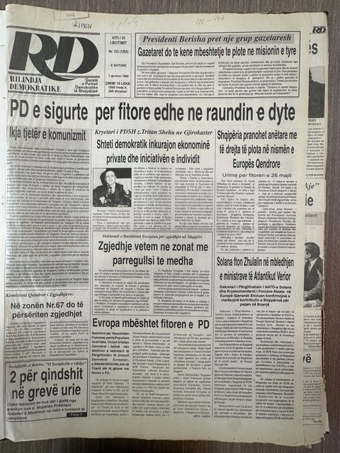 Rilindja Demokratike 1996-06-01