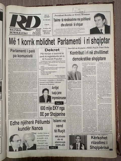Rilindja Demokratike 1996-06-20