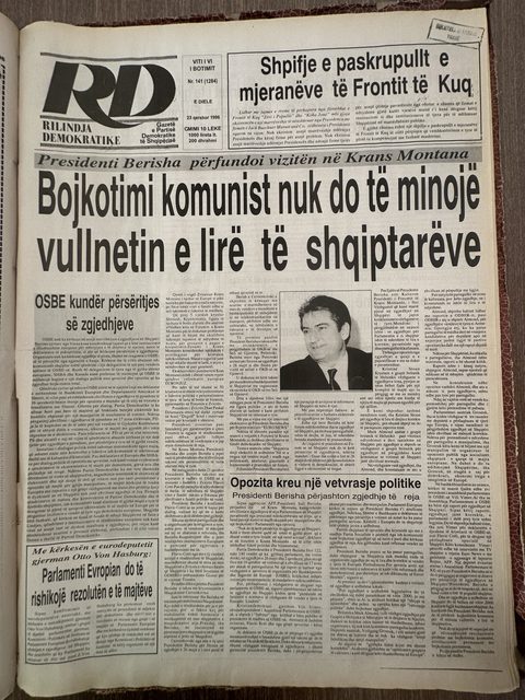 Rilindja Demokratike 1996-06-23