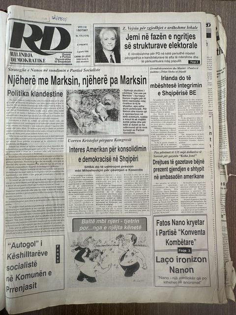 Rilindja Demokratike 1996-08-02