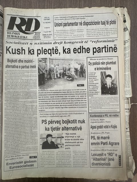 Rilindja Demokratike 1996-08-13