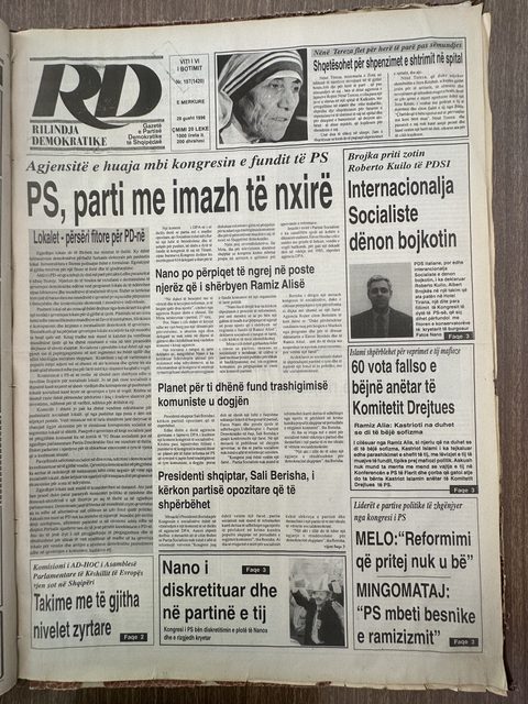 Rilindja Demokratike 1996-08-28