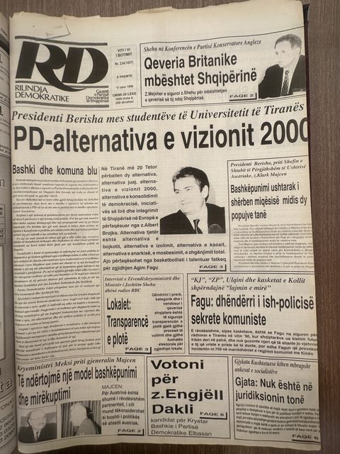 Rilindja Demokratike 1996-10-11