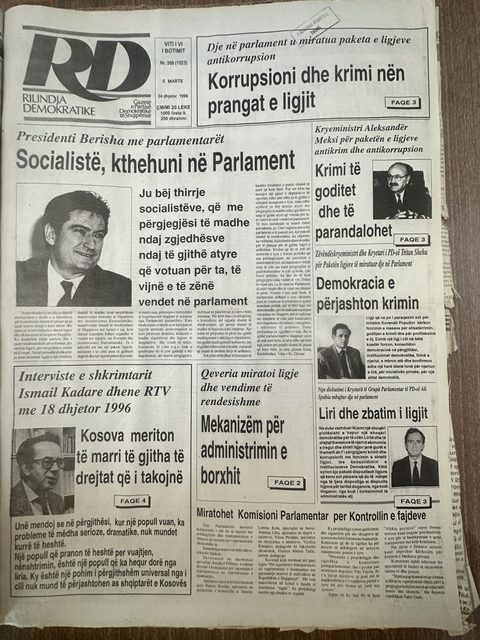 Rilindja Demokratike 1996-12-24