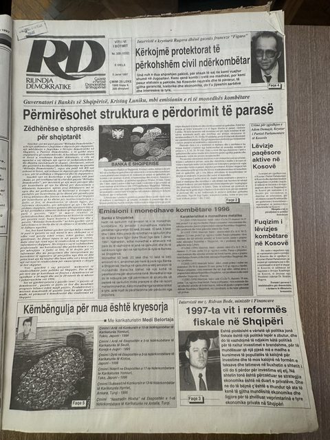 Rilindja Demokratike 1997-01-05