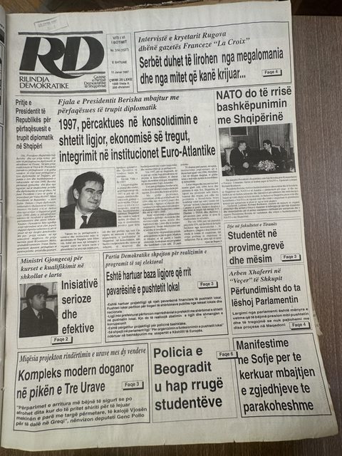 Rilindja Demokratike 1997-01-11