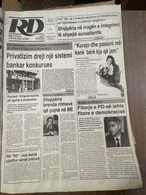 Rilindja Demokratike 1997-01-12