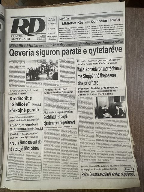Rilindja Demokratike 1997-01-17