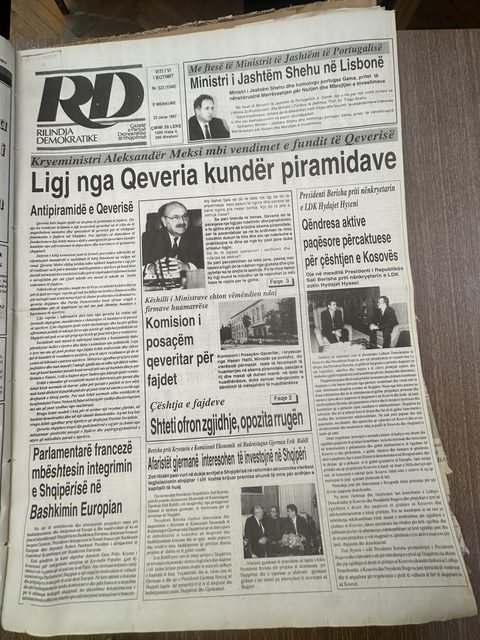 Rilindja Demokratike 1997-01-22