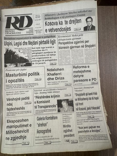 Rilindja Demokratike 1997-01-23