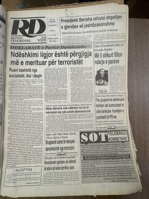 Rilindja Demokratike 1997-01-28