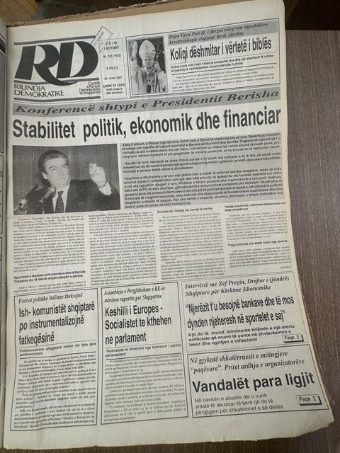 Rilindja Demokratike 1997-01-30