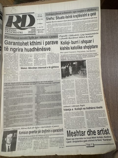 Rilindja Demokratike 1997-01-31