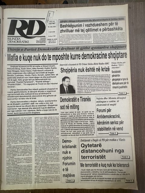 Rilindja Demokratike 1997-02-08