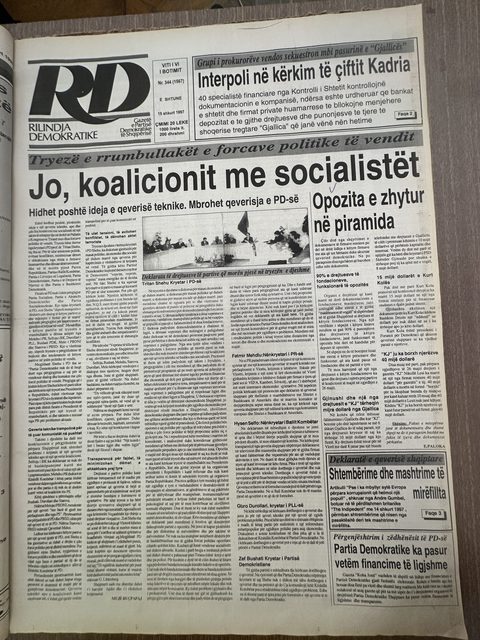 Rilindja Demokratike 1997-02-15