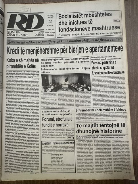 Rilindja Demokratike 1997-02-18