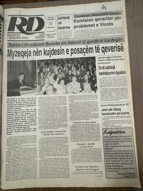 Rilindja Demokratike 1997-02-19