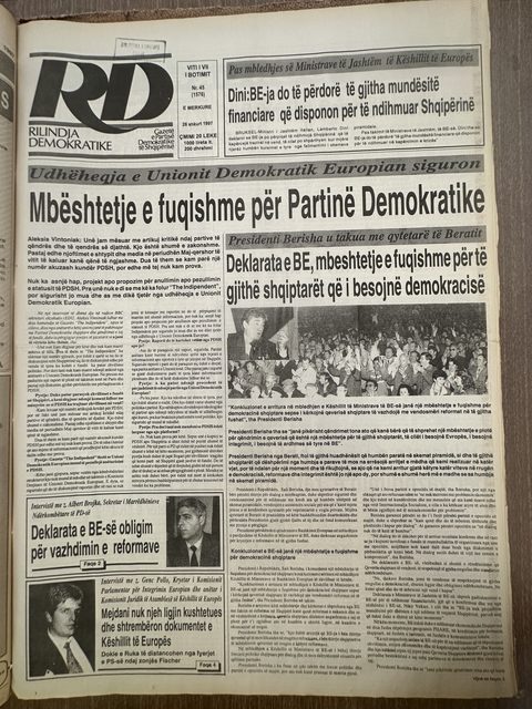 Rilindja Demokratike 1997-02-26