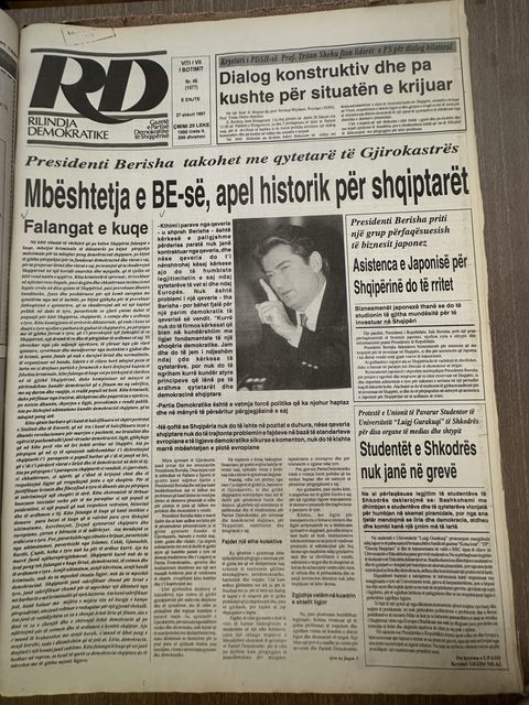 Rilindja Demokratike 1997-02-27