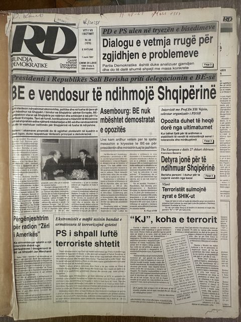 Rilindja Demokratike 1997-03-01